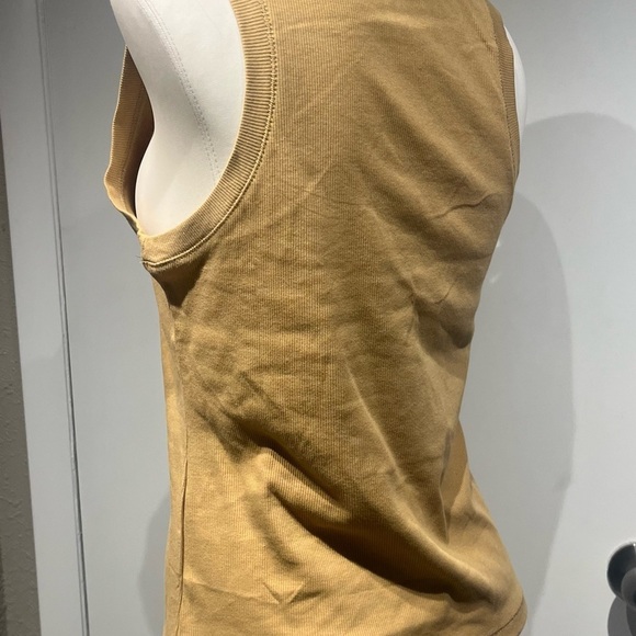 Nostalgia Yellow Tank Top with Modern Appeal - Picture 5 of 13